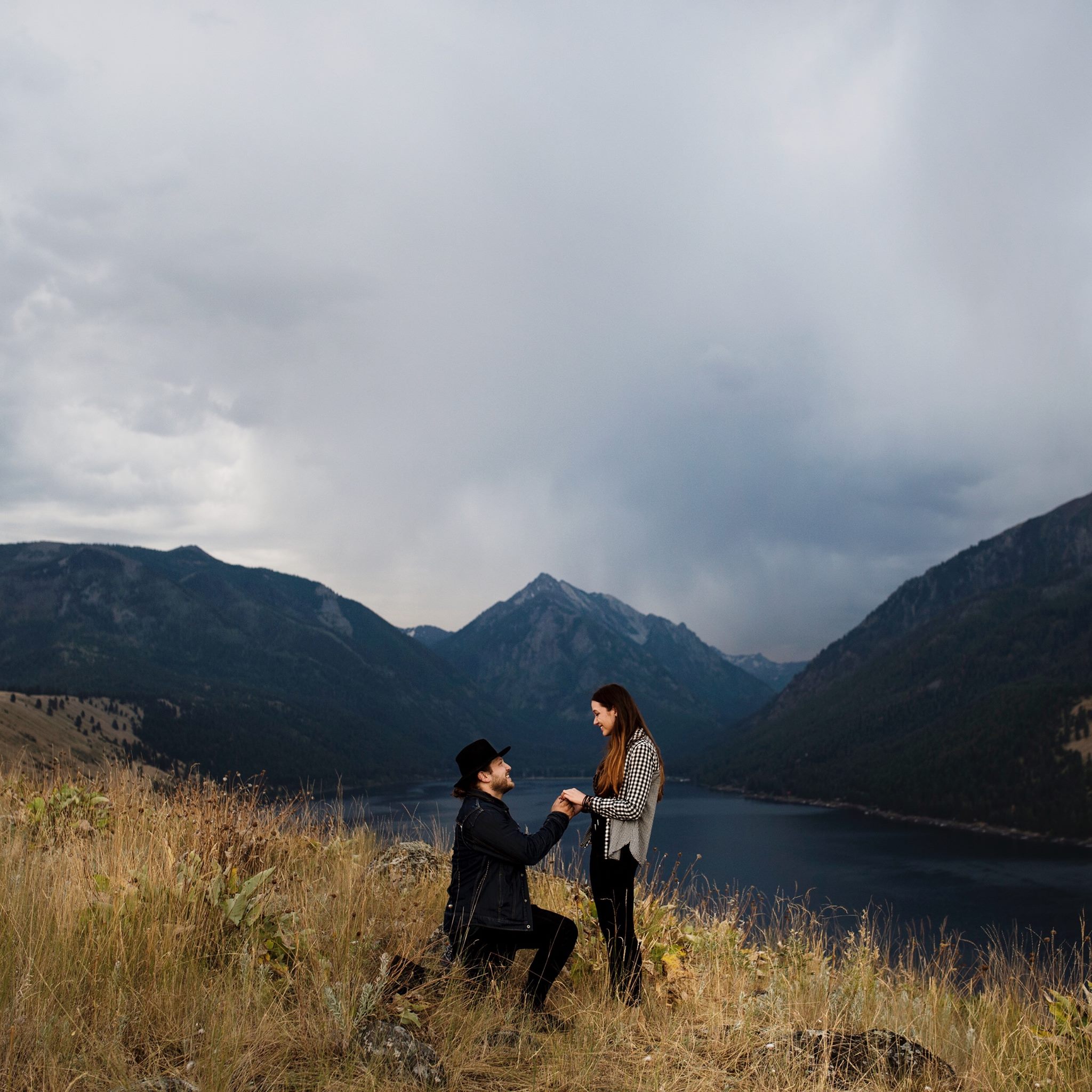 In August I proposed to my now wife and shot this photo via intervals on my tripod as I proposed. 6 weeks later we got married at this exact location. I shot our entire engagement day adventure with my tripod and camera on intervals. - Tanner Wendell Stewart 