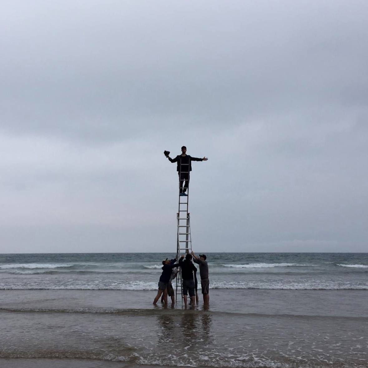 The ladder wasn't big enough