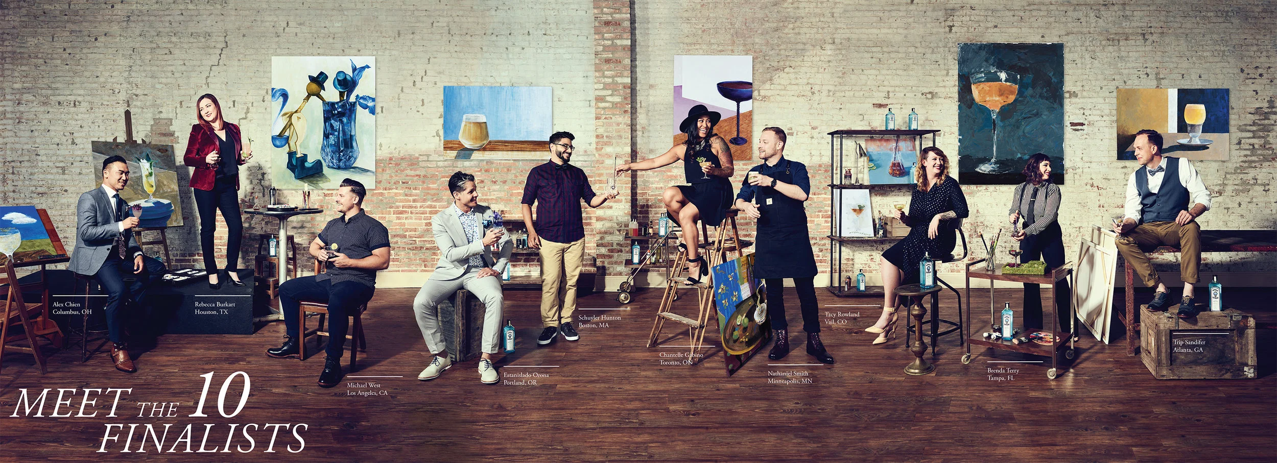 Bombay Gin Featured in GQ by Joe Pugliese
