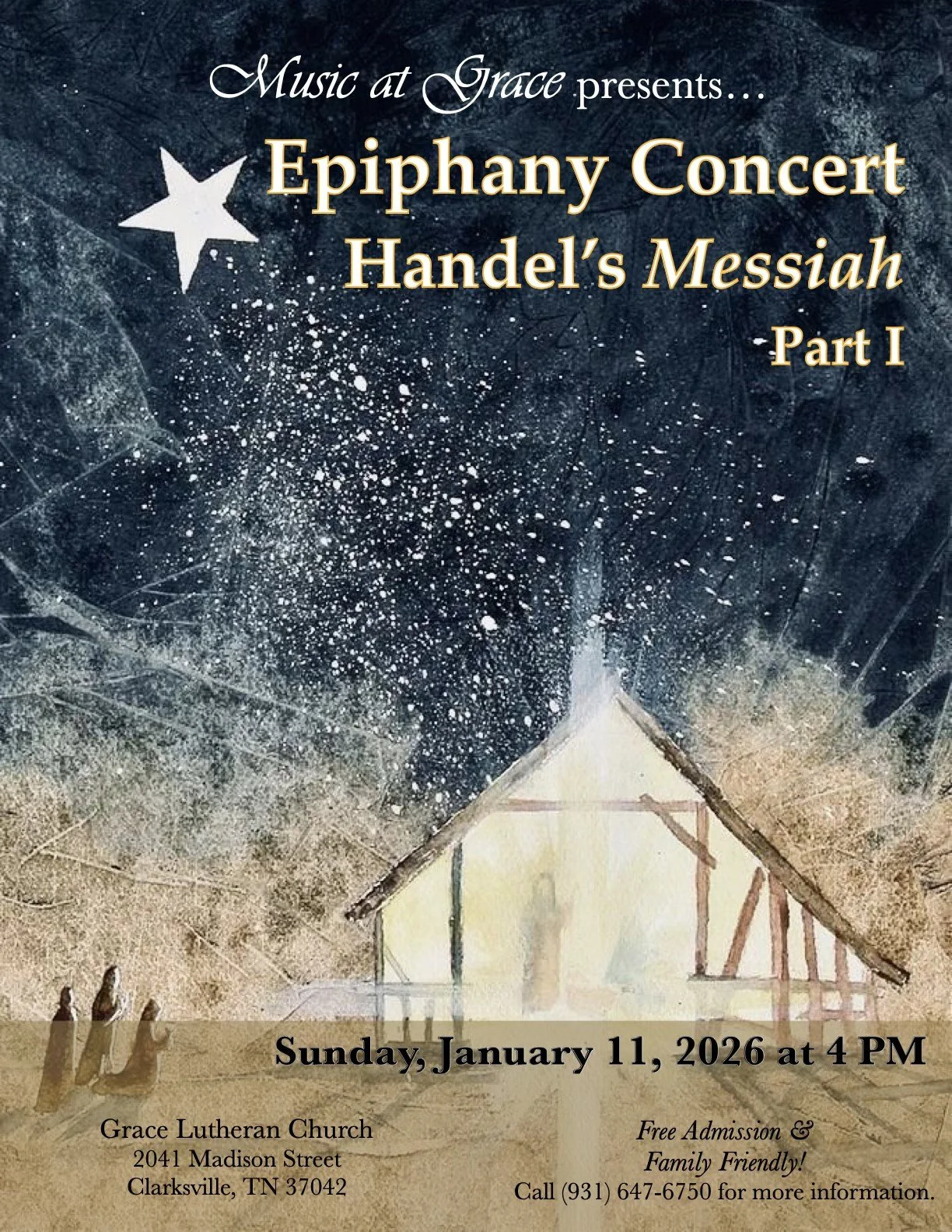 Messiah (Part I) with Grace Lutheran Church
