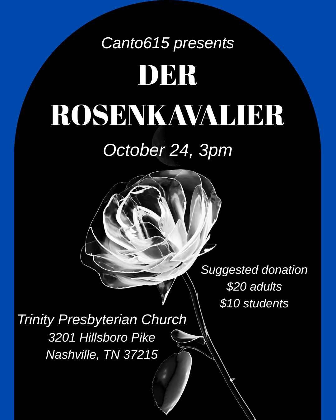 Octavian in Der Rosenkavalier in concert with Canto615