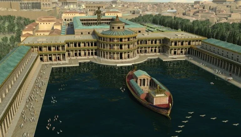 Nero's Golden House (Domus Aurea) - Rome