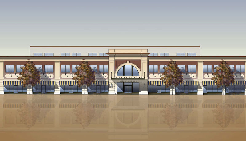 Main Street Row Rendering