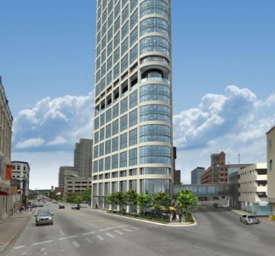 Hinman Tower rendering 