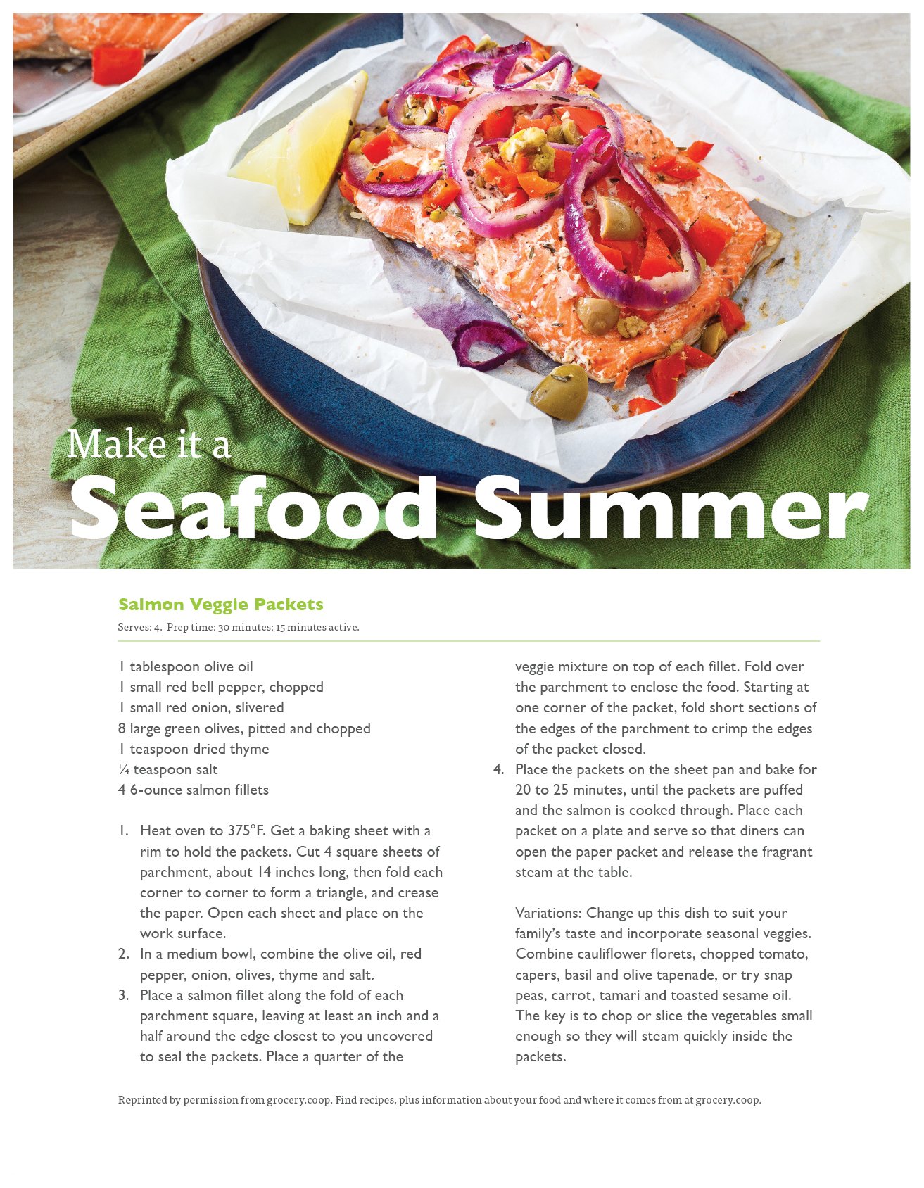  Make it a Seafood Summer - Click to view full screen 