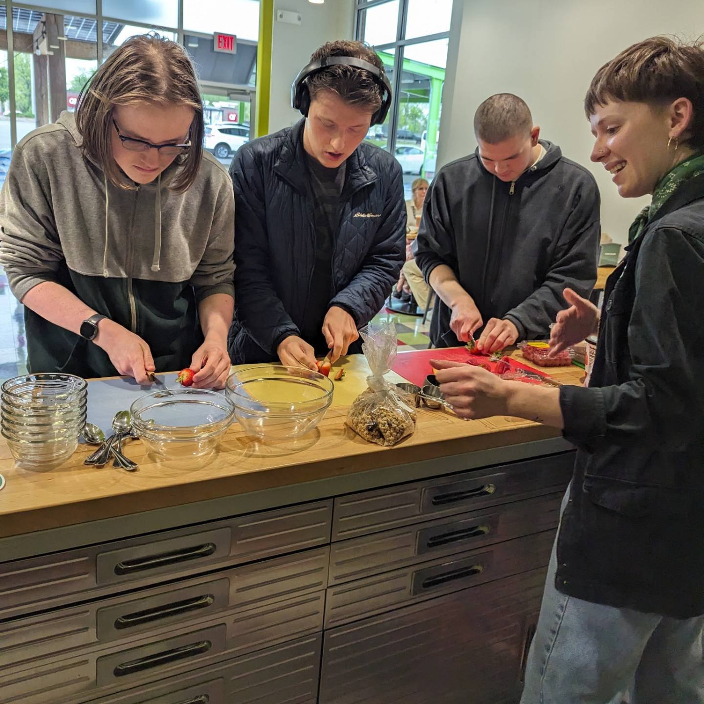 We were thrilled to host high schoolers from Free State and F.L. Schlagle at our stores this past week - and to partner with the teachers and leaders who serve our communities. 

Is your organization or classroom interested in a co-op tour or demonst