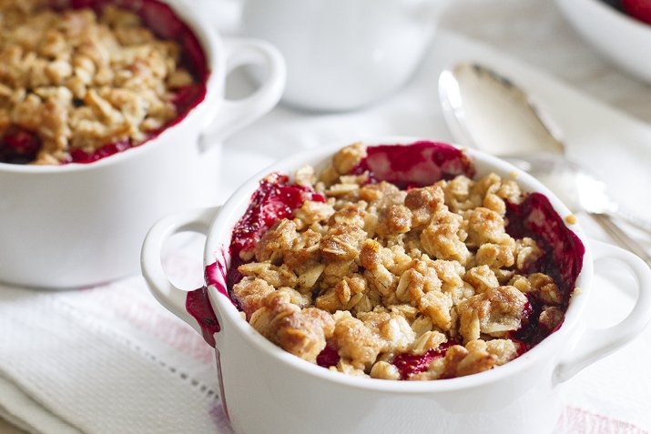   Mixed Berry Crumble    Get the recipe  