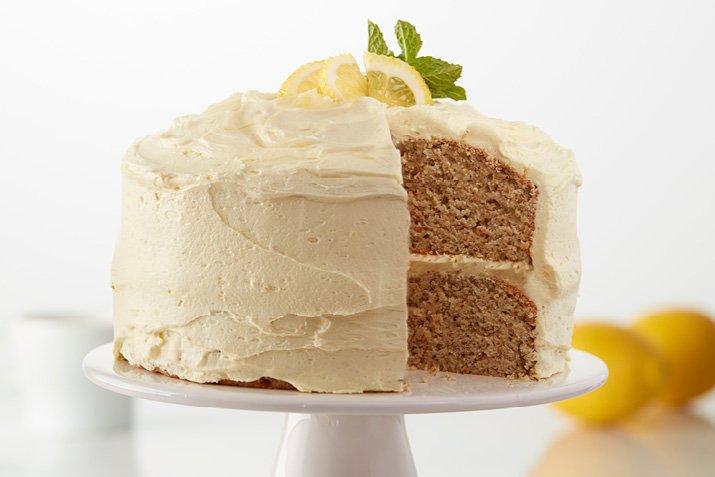  Matcha Cake with Lemon Buttercream   Get the recipe  