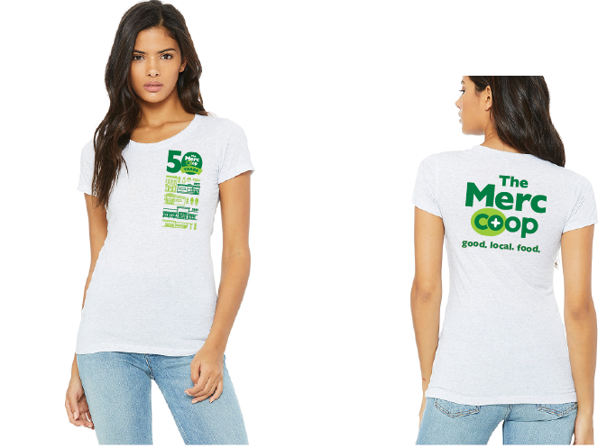 50th tee womens white fleck triblend.png