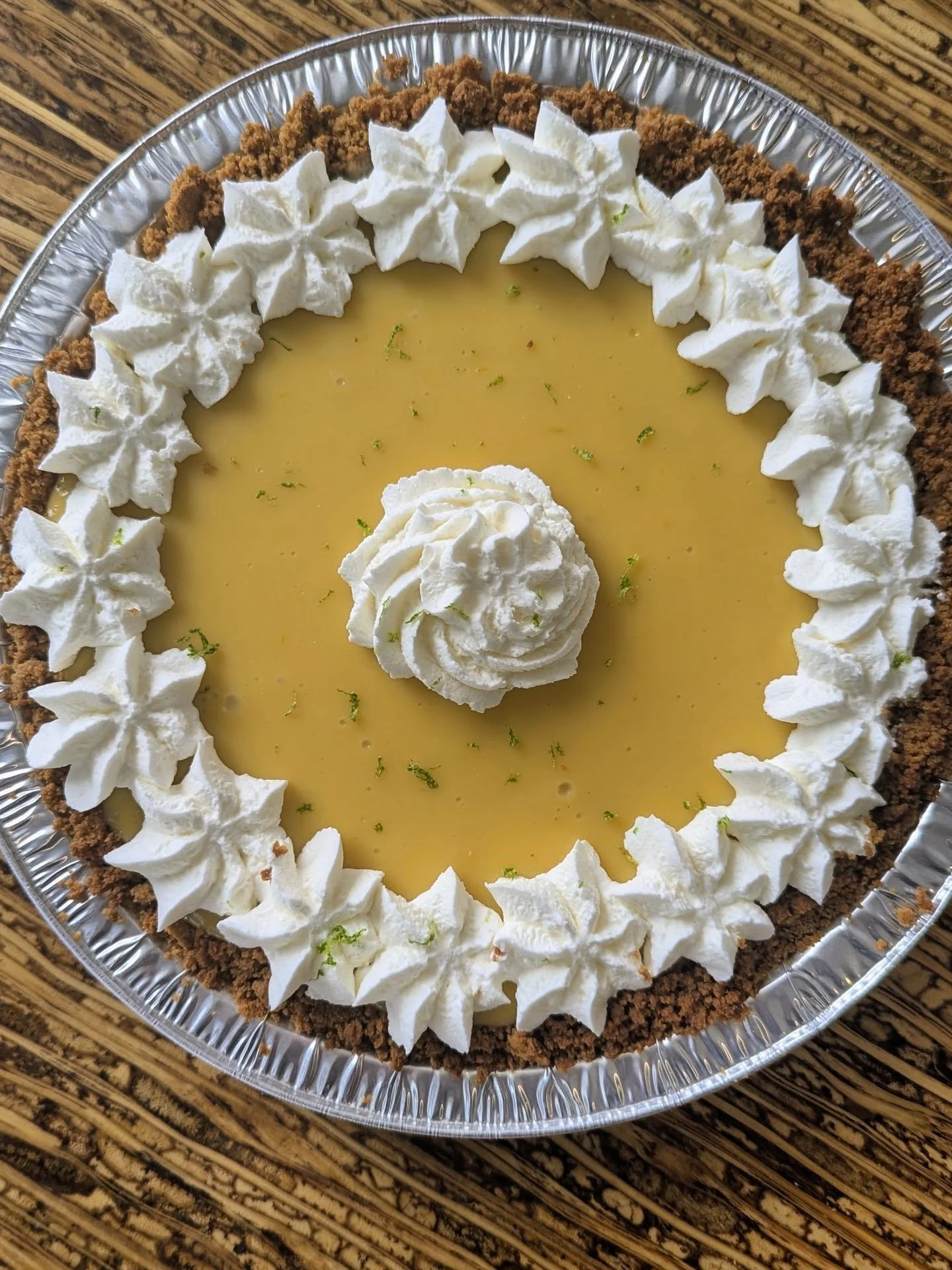 Savor the last flavors of summer with the seasonal Key Lime Pie from the co-op bakery! Available for a limited time, and made with #local eggs.
