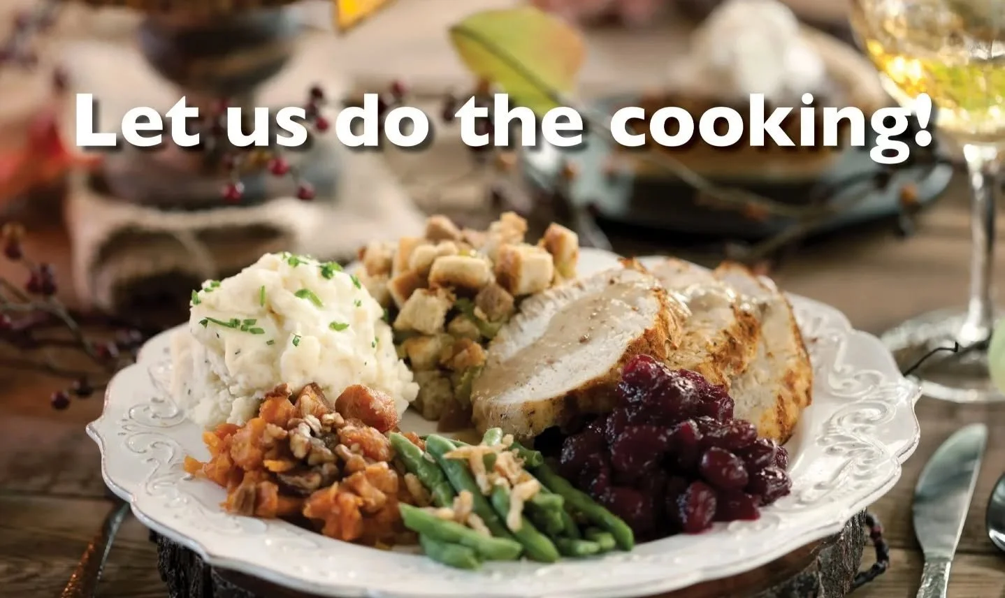 From main dishes to desserts, your co-op offers a variety of made-from-scratch holiday options to satisfy your guests. Select from Everything But the Turkey packed with all the sides plus rolls, or individual traditional and vegan meals. Then, wrap u