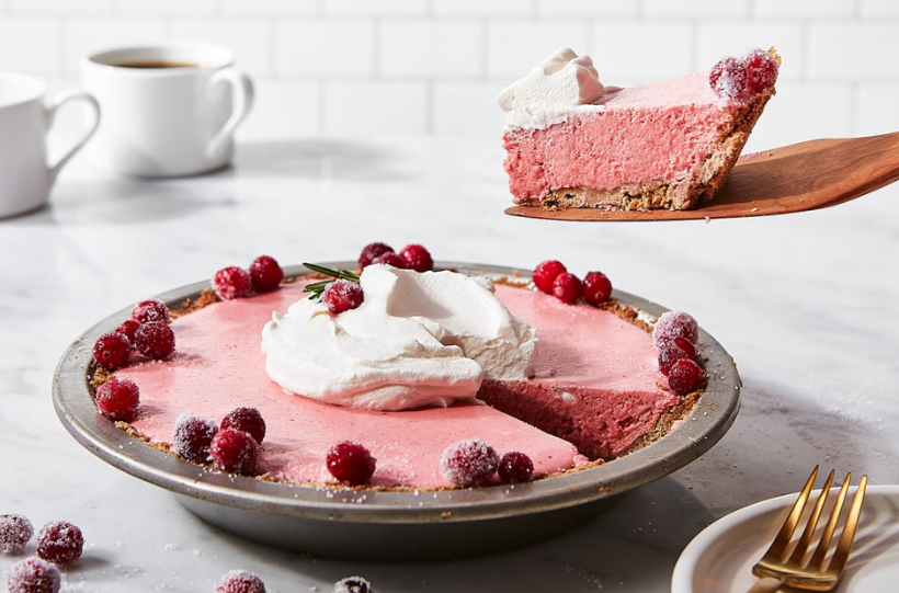 Cranberry Chiffon Pie - King Arthur Baking