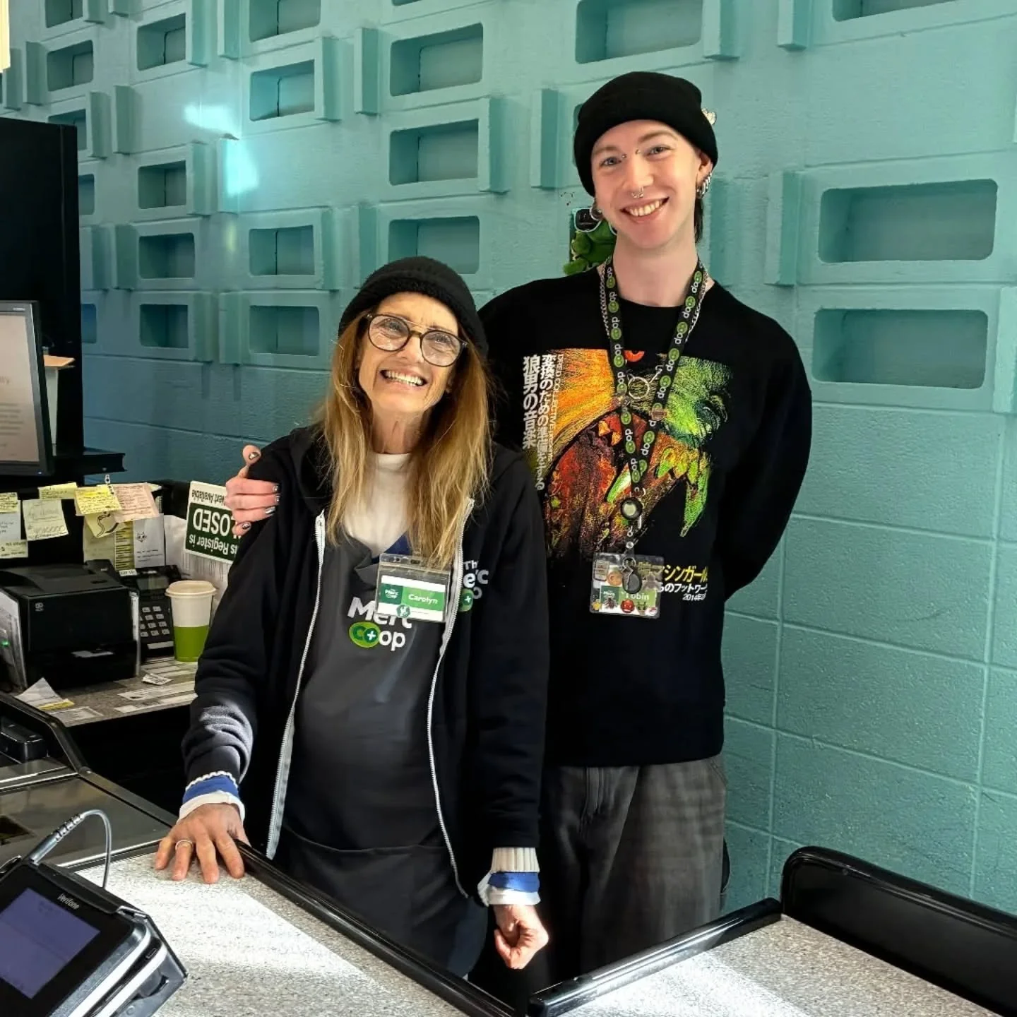 Shopping for your Thanksgiving meal today? We got you. From Merc Made sides and pies to #local rolls and cider, to cranberries and yams, get everything you need at the co-op!

Big thanks to our staff for keeping things running smoothly one of the bus