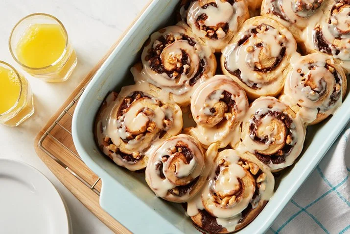   Eggnog Cinnamon Rolls    Get the recipe  
