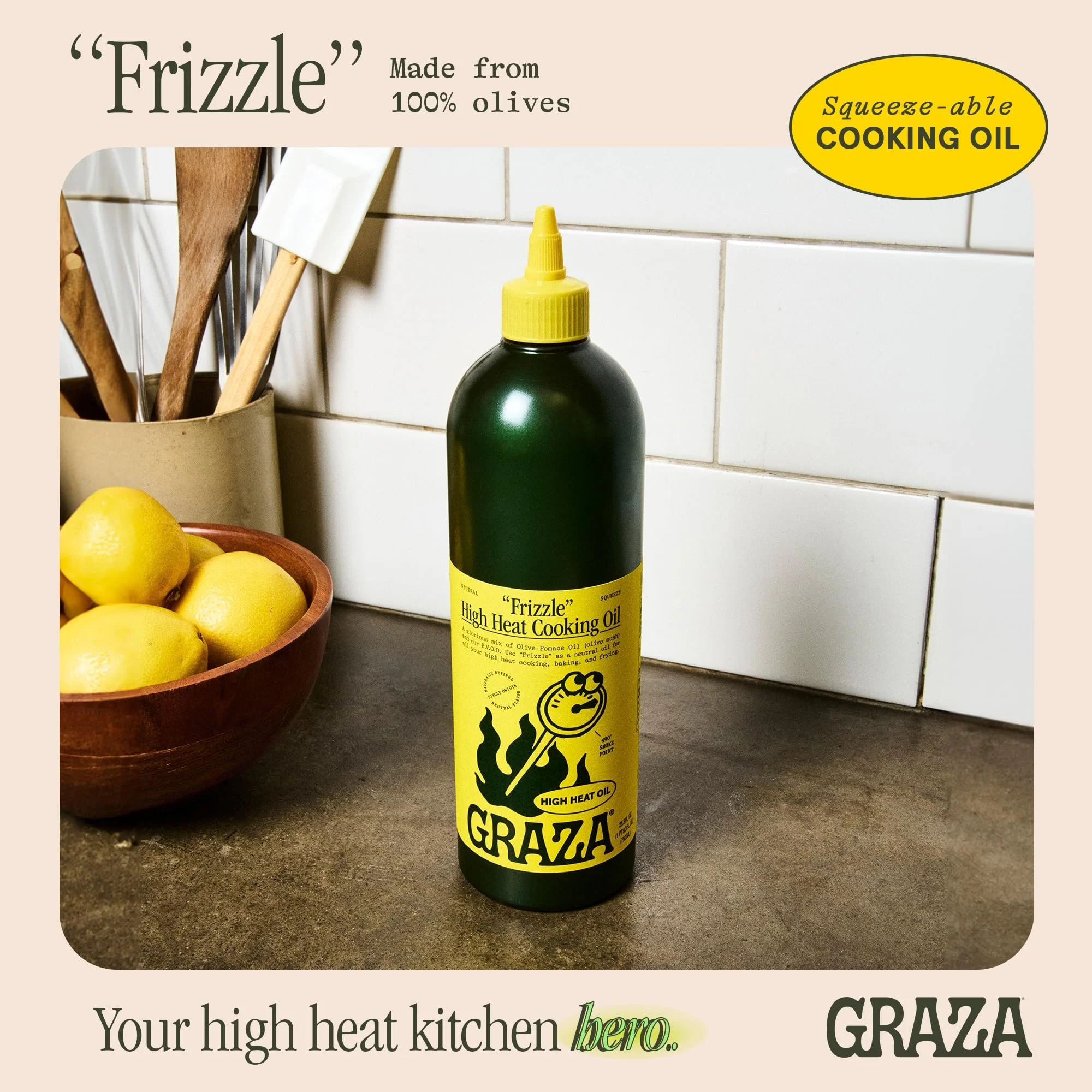 Graza High Heat Frizzle Oil