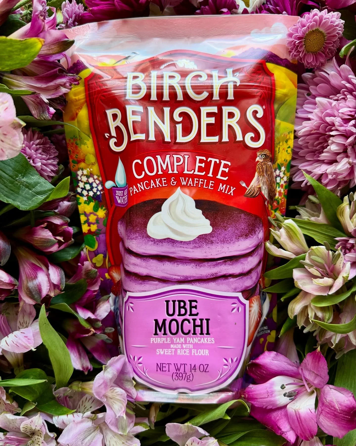 Birch Benders Ube Mochi Waffle Mix