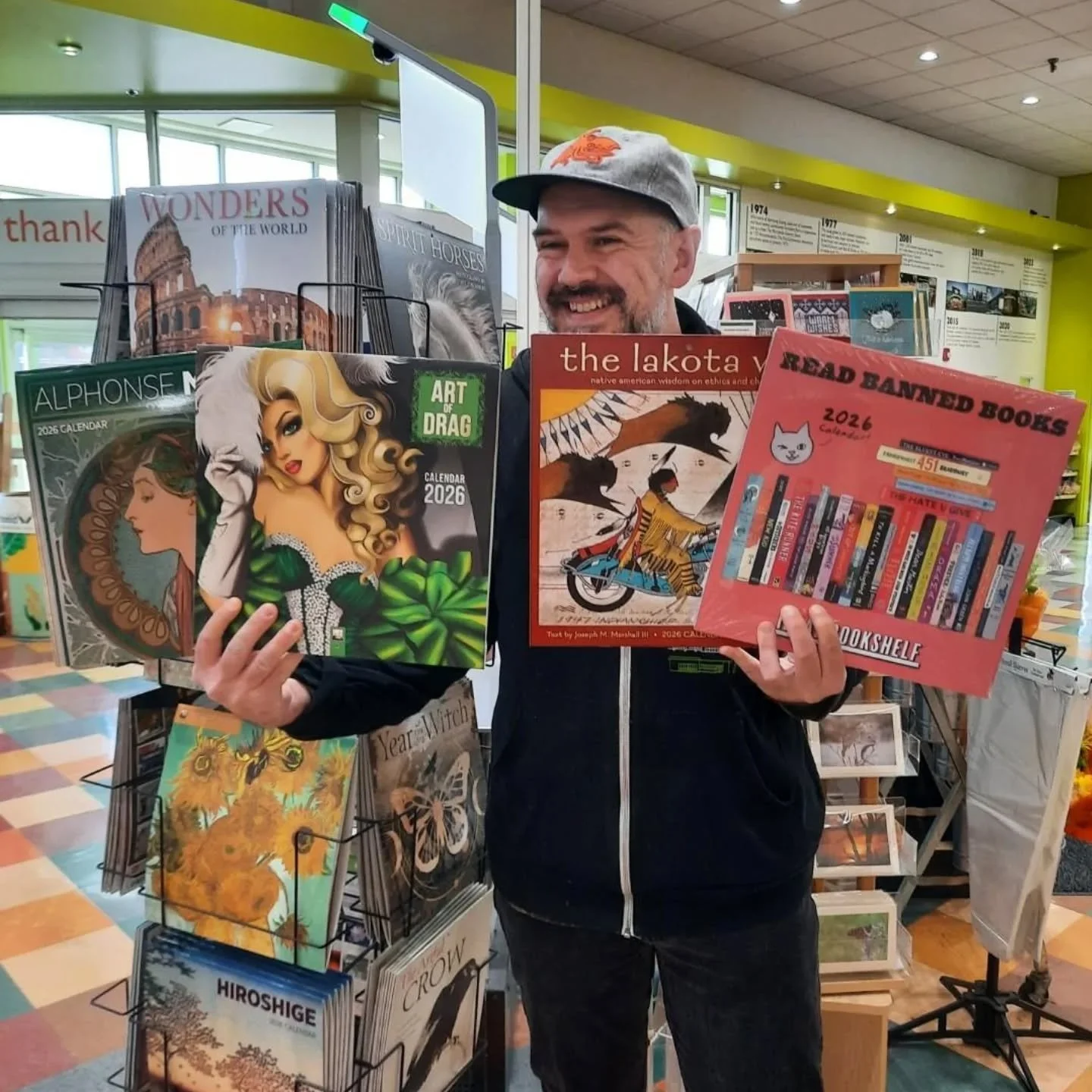 Get ready for 2026 with a new calendar! We may not be able to predict what next year will bring, but at least we will know what day it is. #shopthecoop