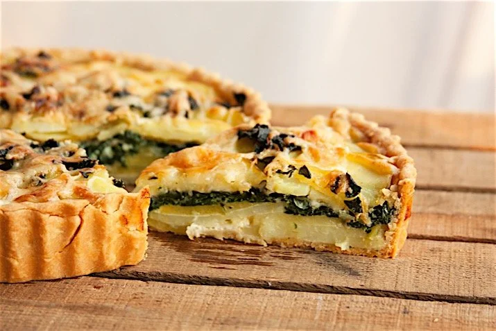 Potato-Kale Tart