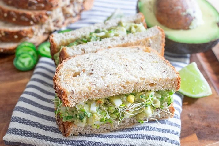   Spicy Avocado Egg Salad    Get the recipe  