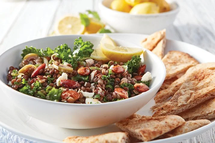   Marinated French Lentil Salad    Get the recipe  