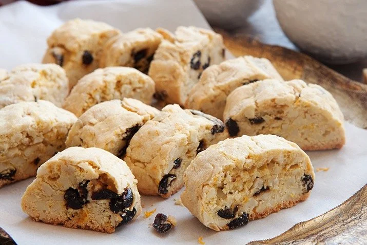Cranberry Biscotti Bites