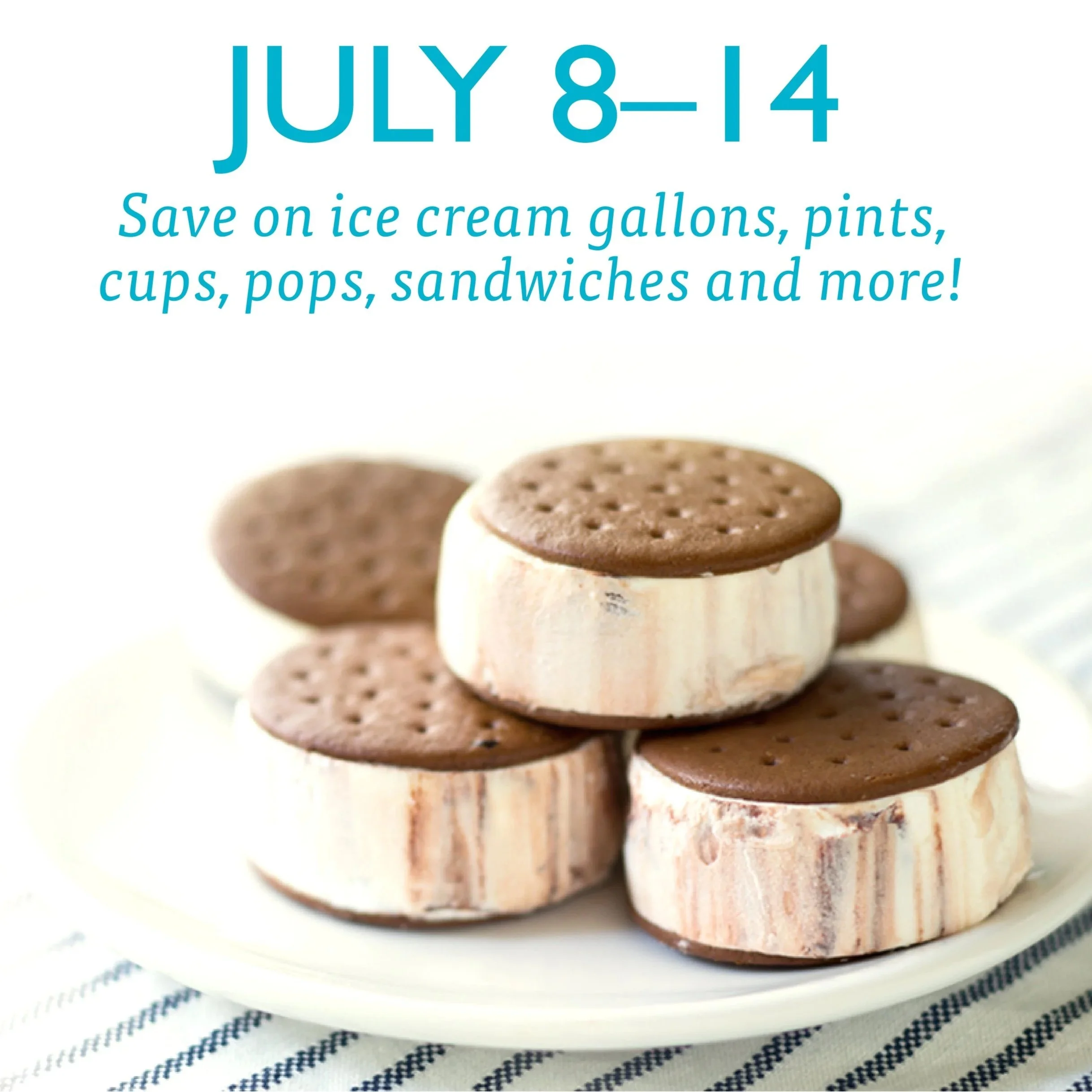 Ice Cream Sale — Save up to 15%!