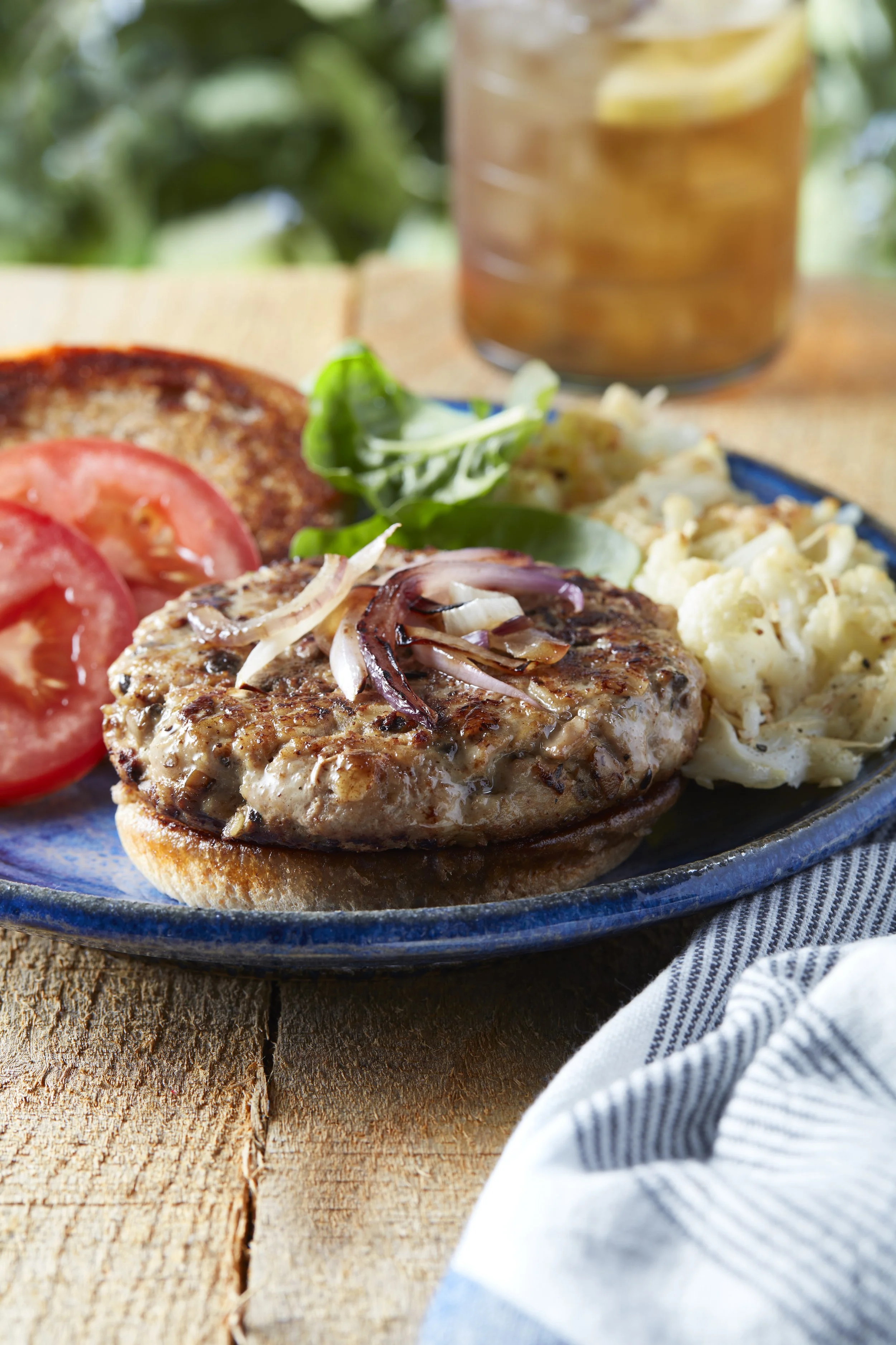 Mushroom Turkey Burgers