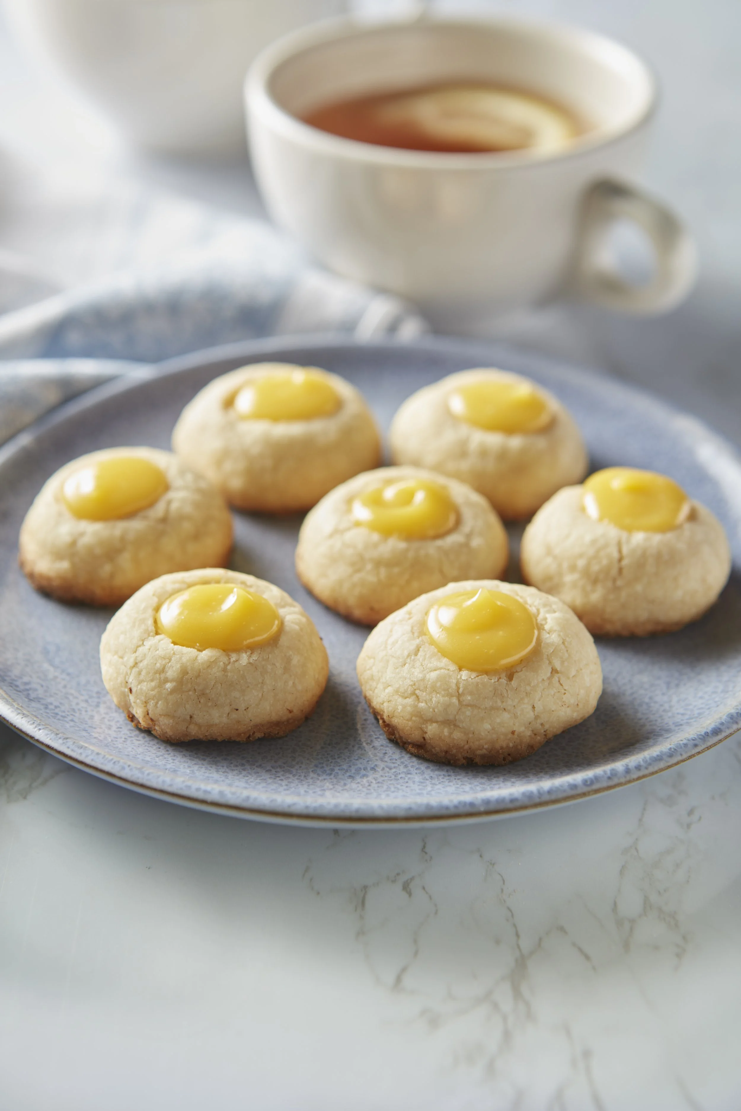 Lemon Curd Blossoms