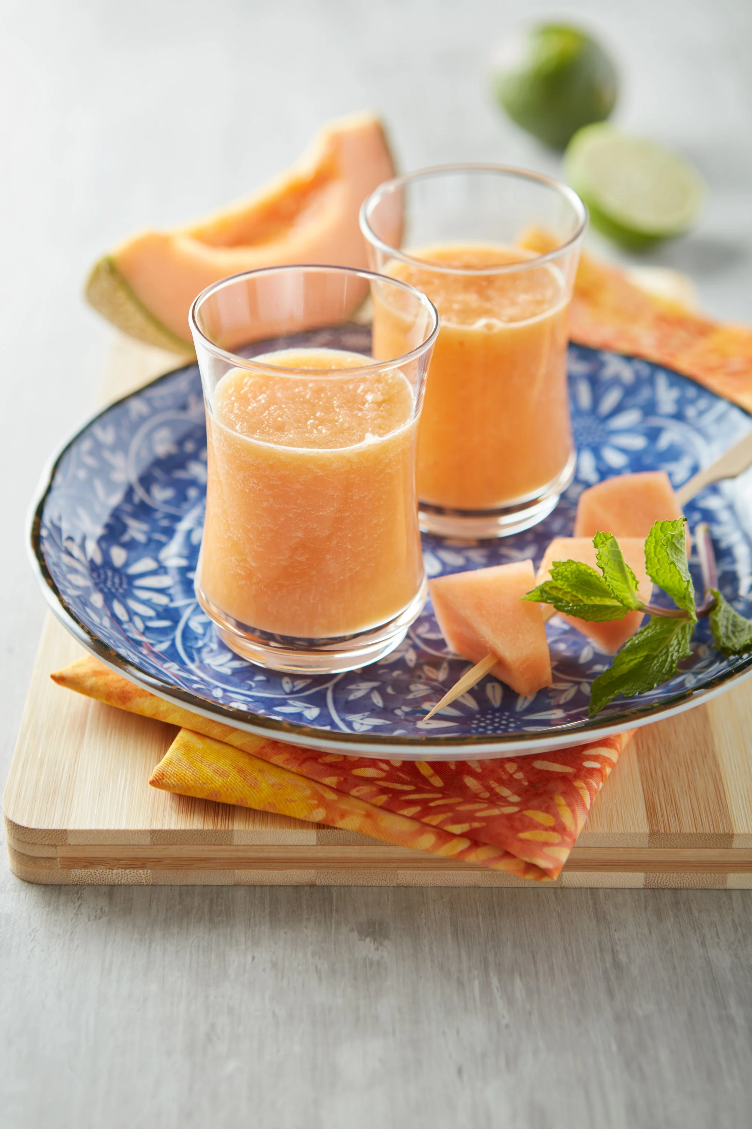 Cantaloupe Ginger Mocktail