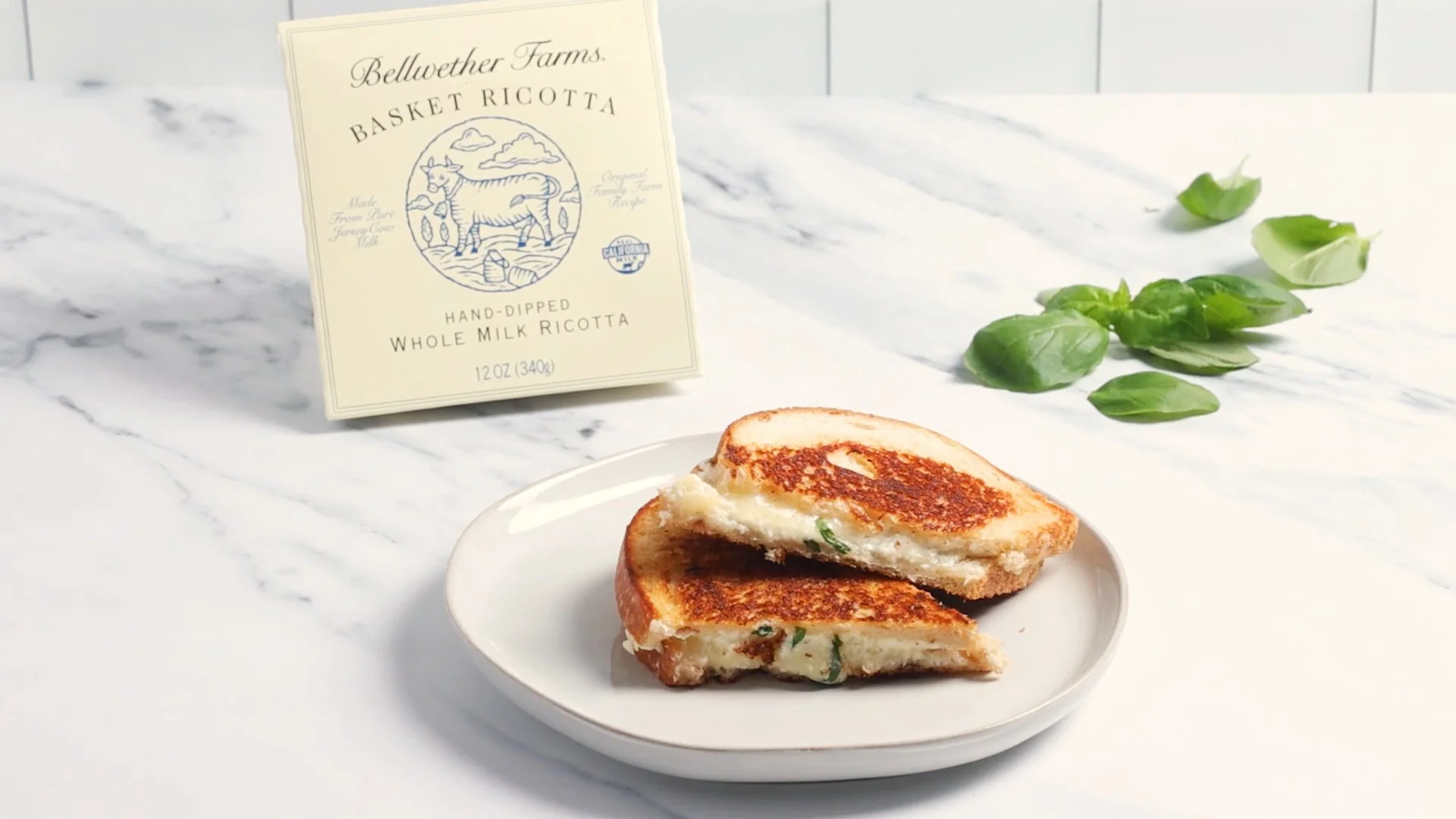   Ricotta Grilled Cheese Sandwich    Get the recipe  