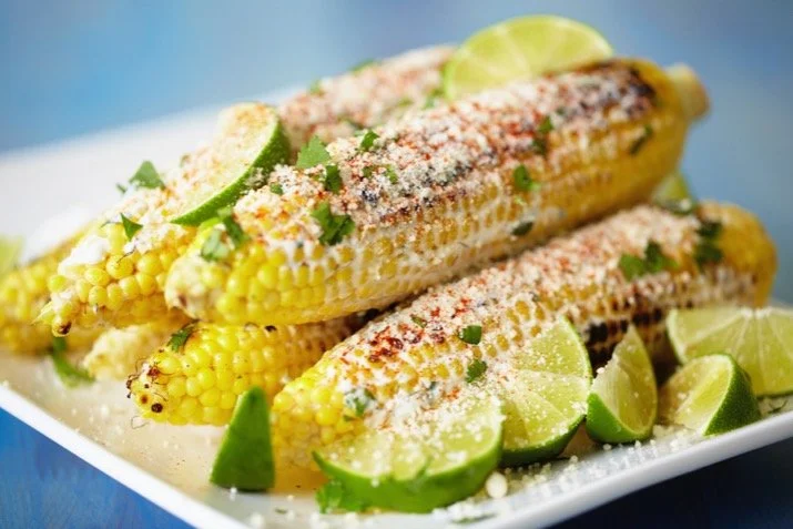   Corn with Cilantro Cumin Butter   Get the recipe 