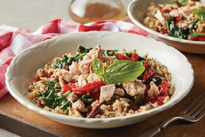 Italian Tuna Rice Bowl