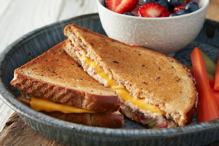   Roasted Pepper Tuna Melt  