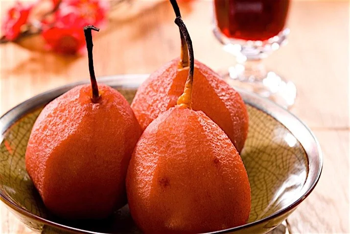 Poached Pears