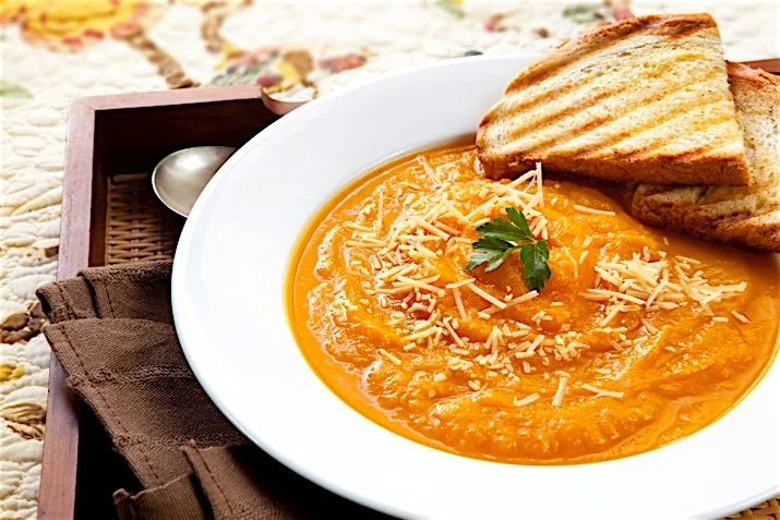   Butternut Squash Soup with Sun Dried Tomatoes    Get the recipe  
