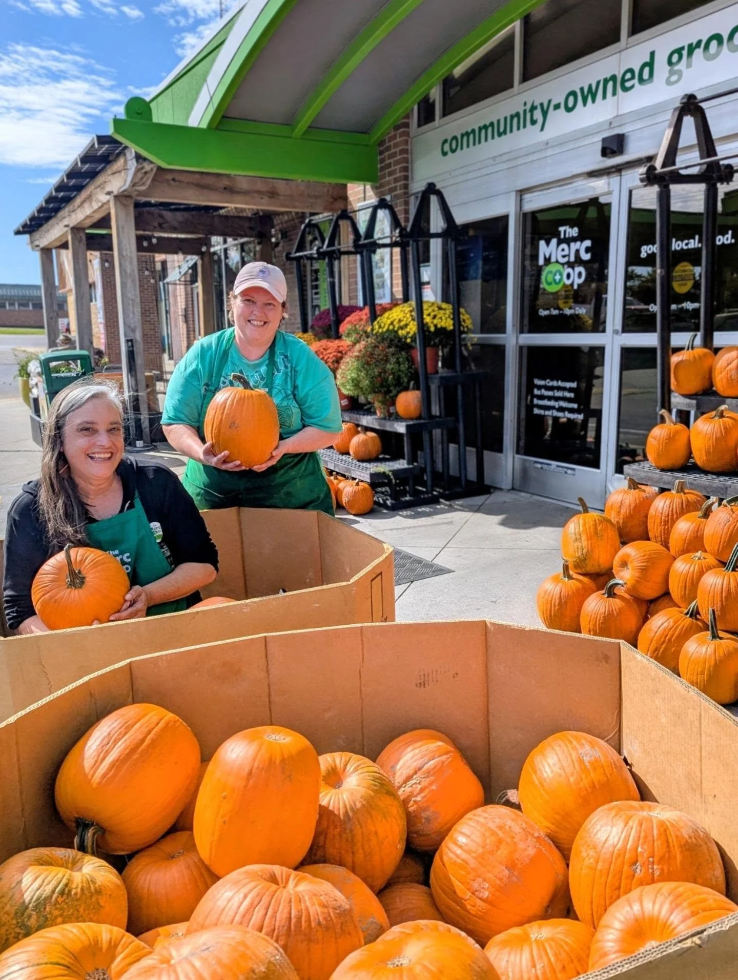 Local pumpkins delivered today! 🎃🍂🍄