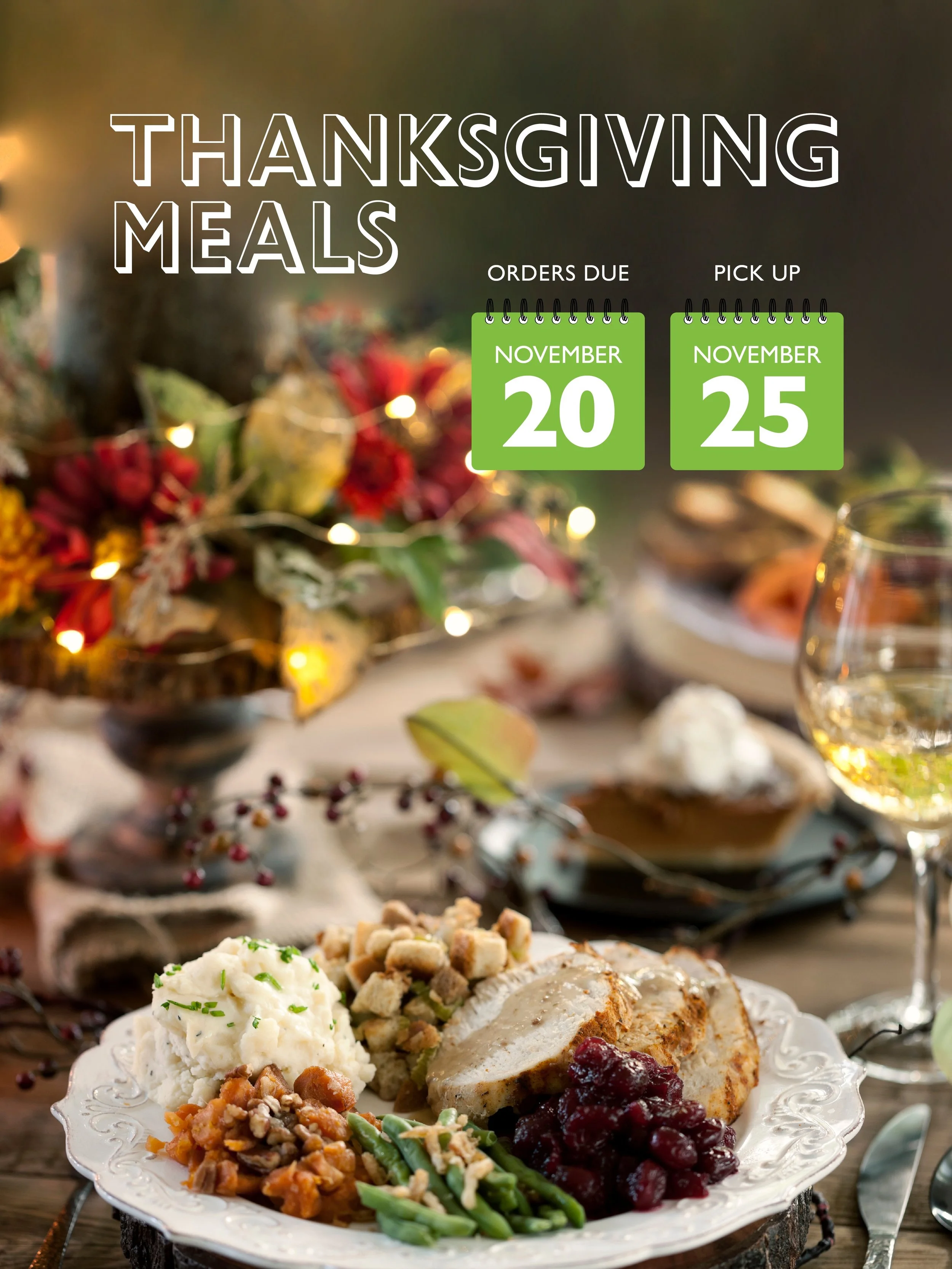 Let us do the cooking! 🥧🦃 From main dishes to desserts, your co-op offers a variety of made-from-scratch holiday options to satisfy your guests. Select from Everything But the Turkey packed with all the sides plus rolls, or individual traditional a
