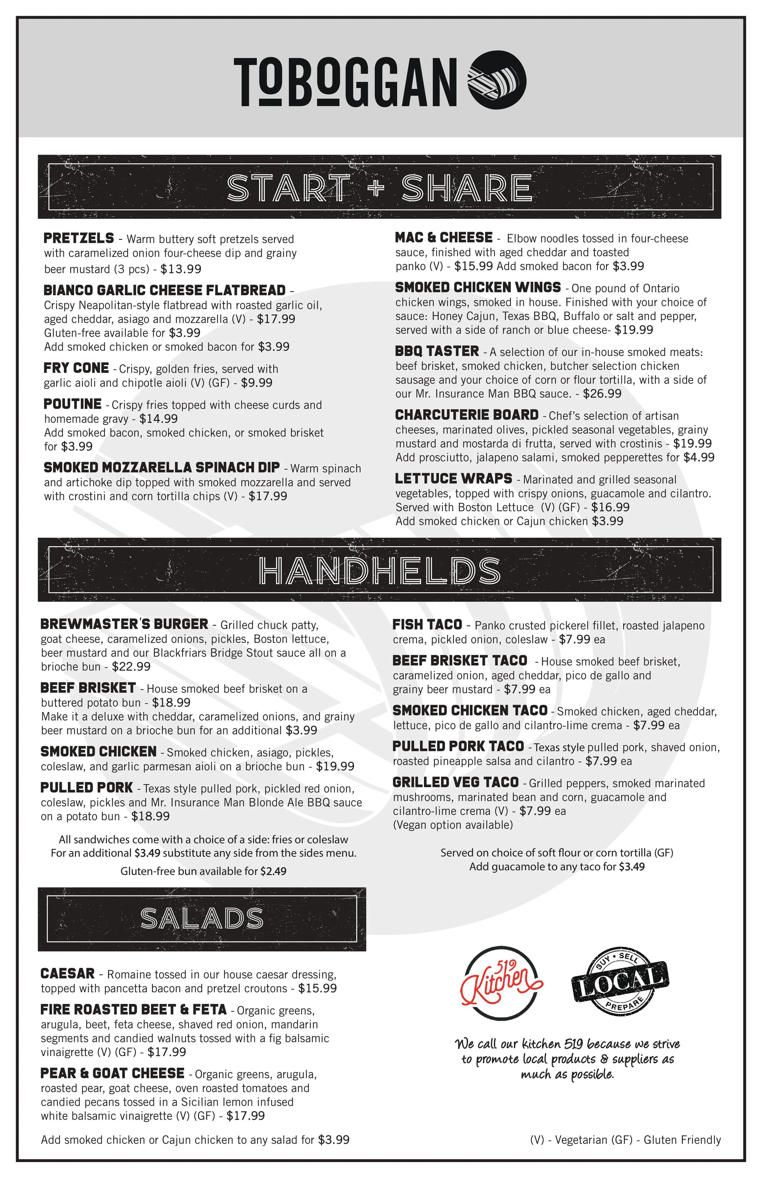Toboggan NEW Food Menu - 2026 - Page 1.jpg