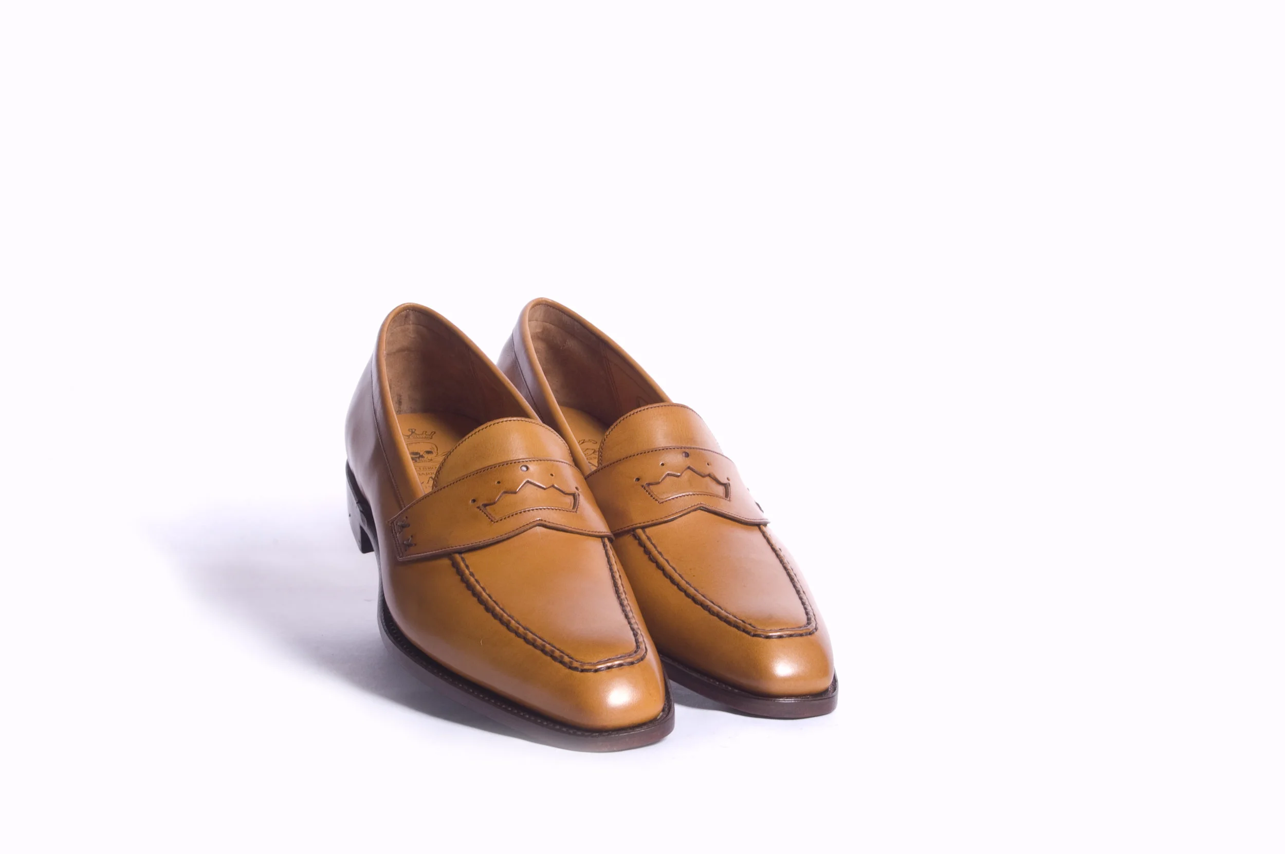 Crown Loafer chiesel toe Chestnut Calf on white.jpg