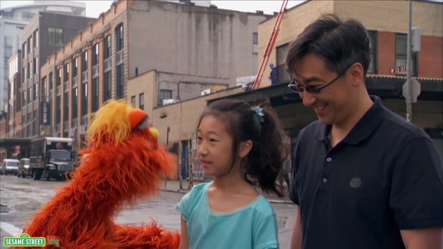 Sesame Street - Word on the Street - "Inflate"