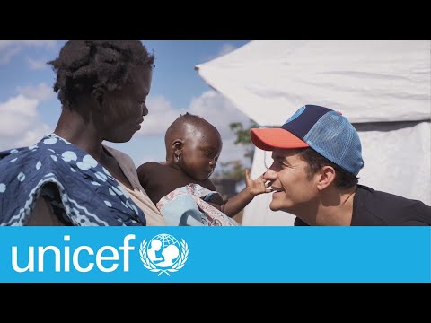 Orlando Bloom in Mozambique | UNICEF