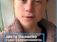 Greta Thunberg Message COVID-19