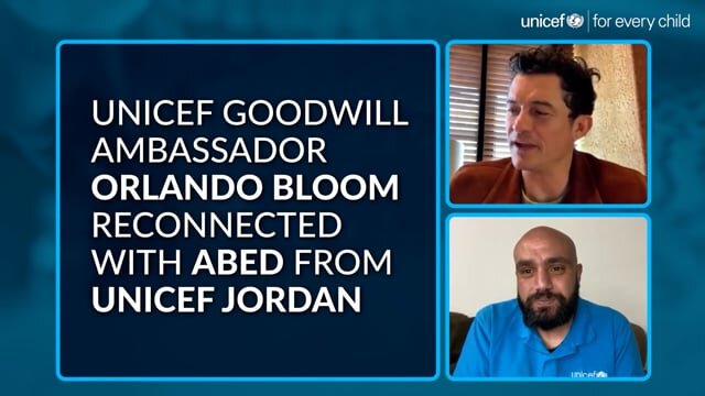 UNICEF - Orlando Bloom | Ahbed - COVID-19 vaccines in Jordan.mp4