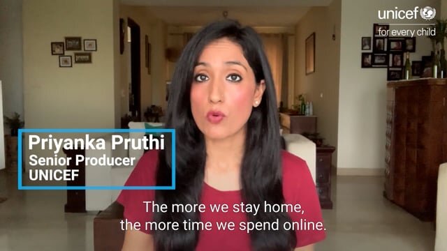 UNICEF - Priyanka Pruthi - Online safety tips during COVID-19.mp4