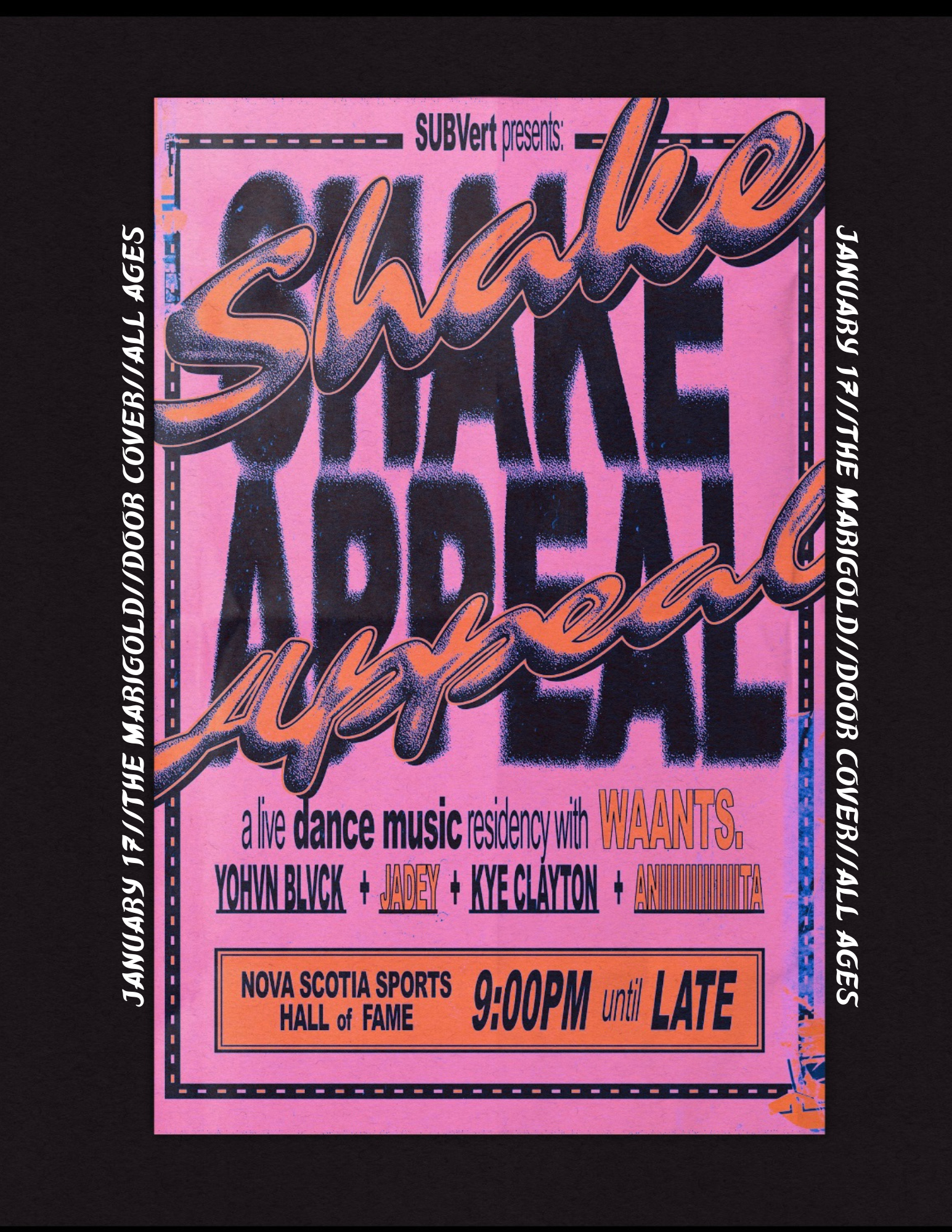 SUBVert Launch Party with SHAKE APPEAL