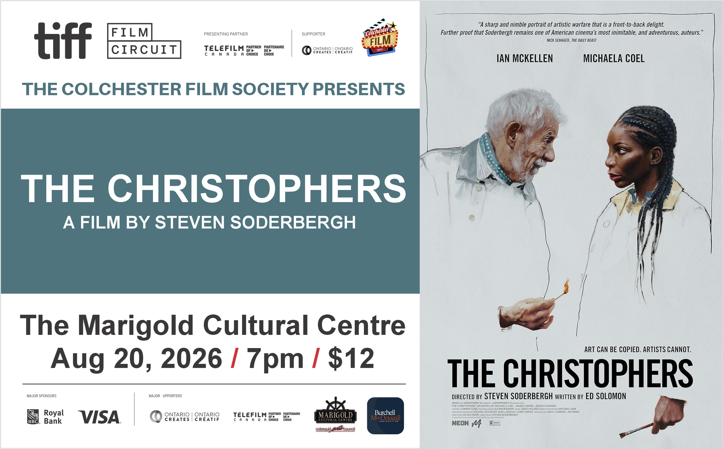 TIFF Film Circuit: The Christophers
