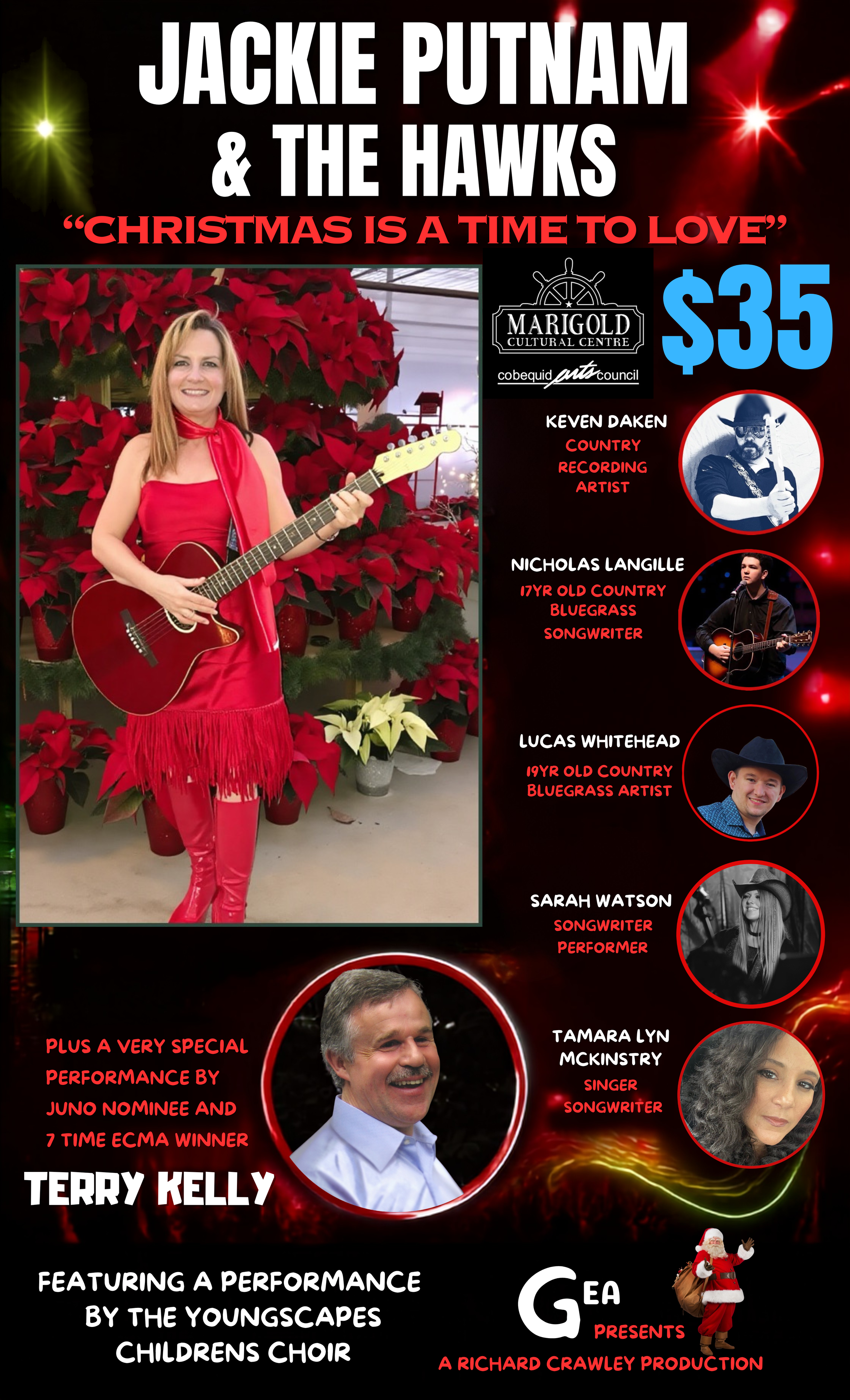 Jackie Putnam & The Hawks "Christmas Is A Time To Love"