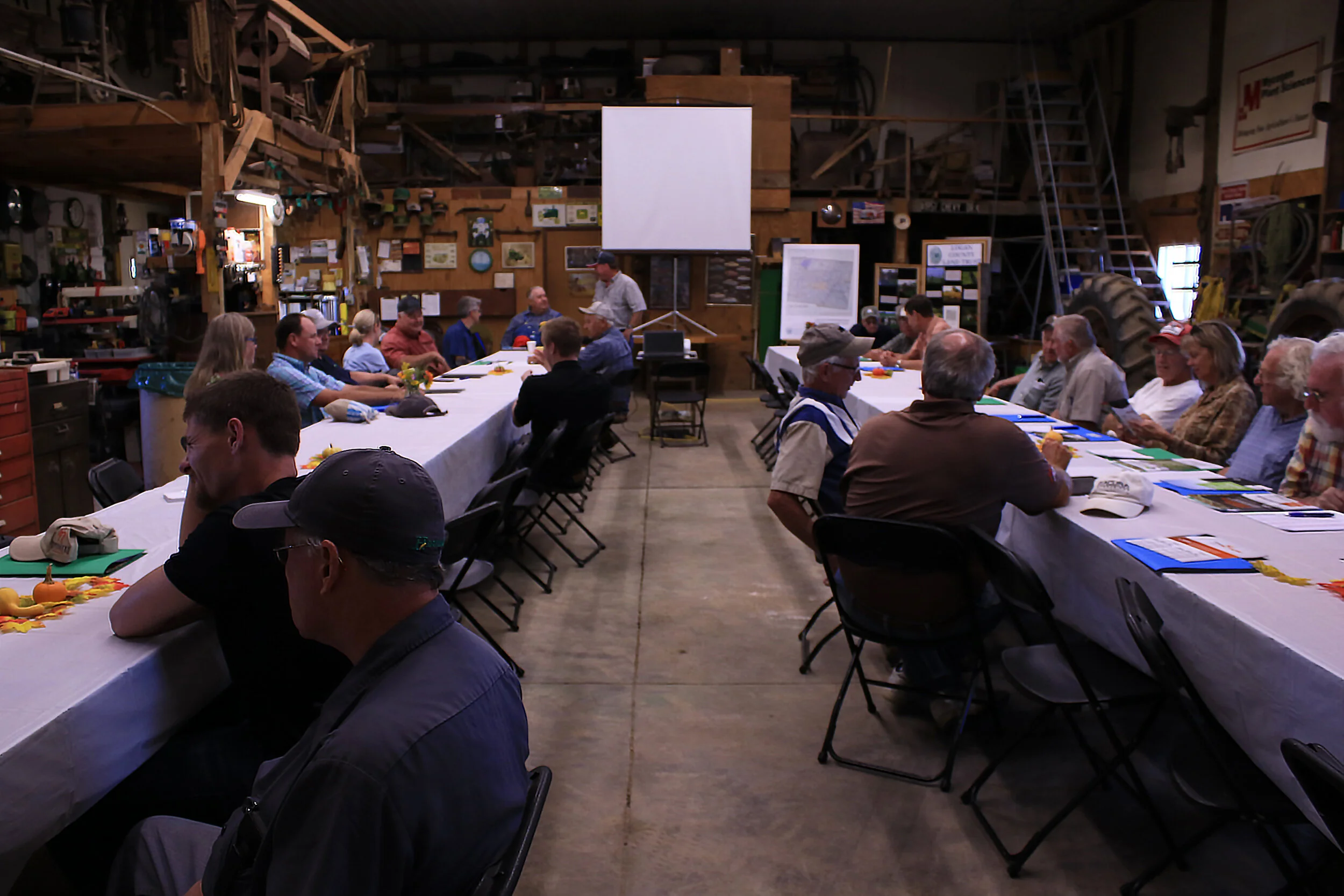 A night of worms, soil and great food enjoyed by the local Agriculture community at the Tom and Nancy Smith Farm!