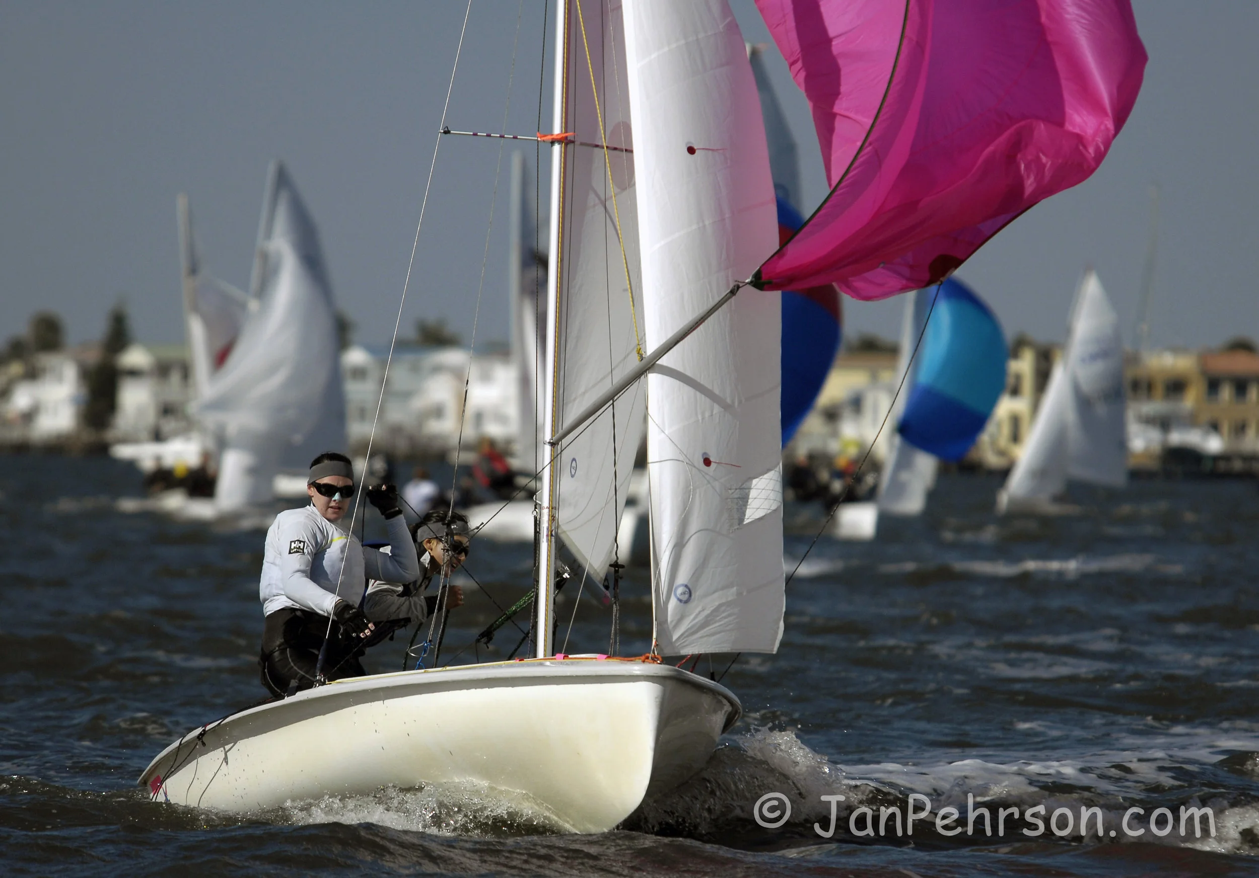 C420 Midwinters, Jensen Beach, Feb 15, 2014 - (pink)  Lucy Wilmot and Mary Claire Kiernan (0285)