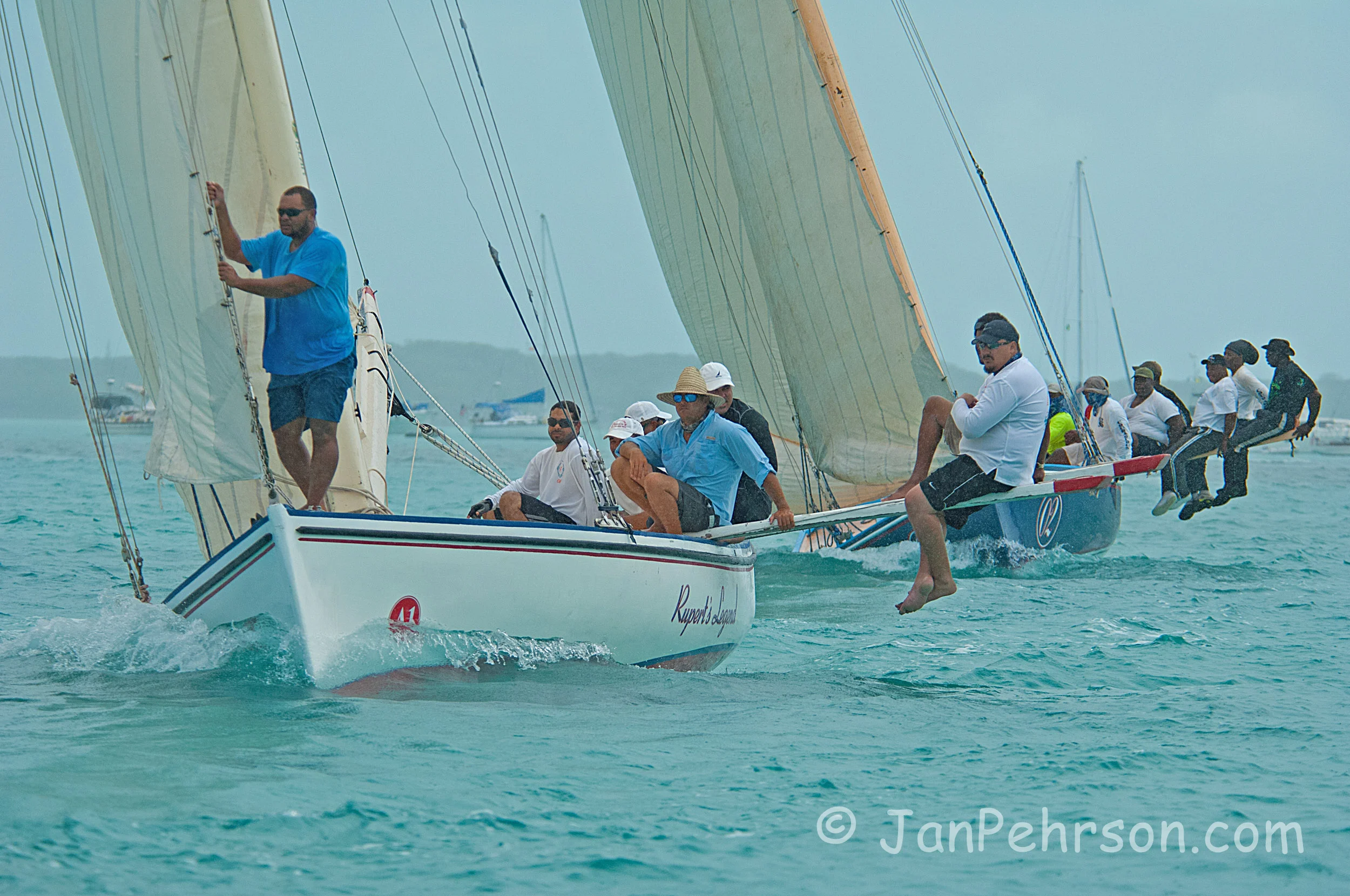 National Family Island Regatta of the Bahamas 2015 Class A -Day 1 Racing - Ruperts Legend (0273)